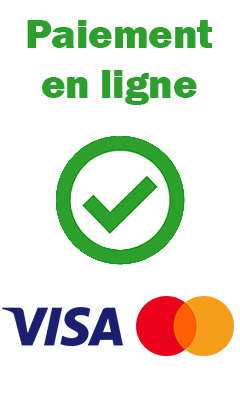 Logo paiement en ligne sécurisé